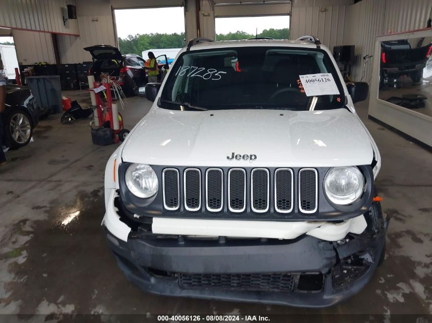 2018 Jeep Renegade Sport 4X4 VIN: ZACCJBAB7JPJ30209 Lot: 40056126