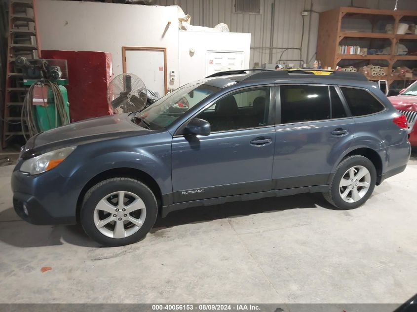 2014 Subaru Outback 2.5I Premium VIN: 4S4BRCDC7E3223738 Lot: 40056153