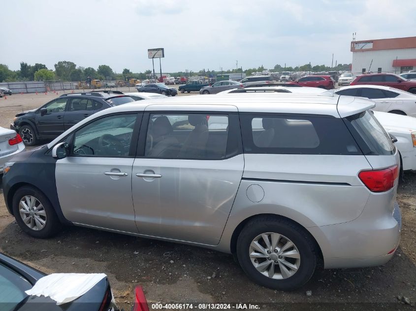 2015 Kia Sedona L VIN: KNDMA5C18F6028831 Lot: 40056174