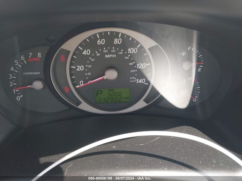 2005 Hyundai Tucson Gl VIN: KM8JM12B45U070223 Lot: 40056199