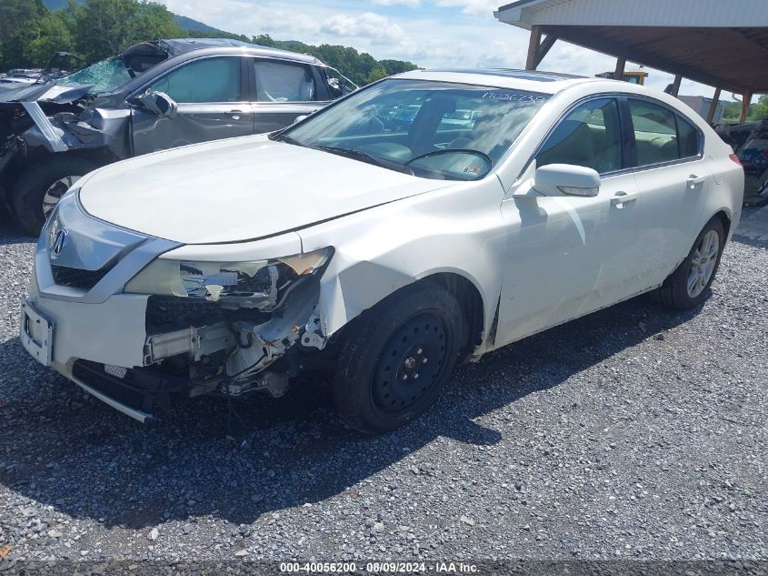 2010 Acura Tl VIN: 19UUA8F23AA002554 Lot: 40056200