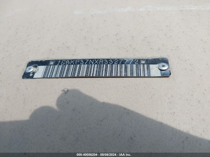 1994 Chevrolet P30 VIN: 1GBKP37NXR3327772 Lot: 40056204