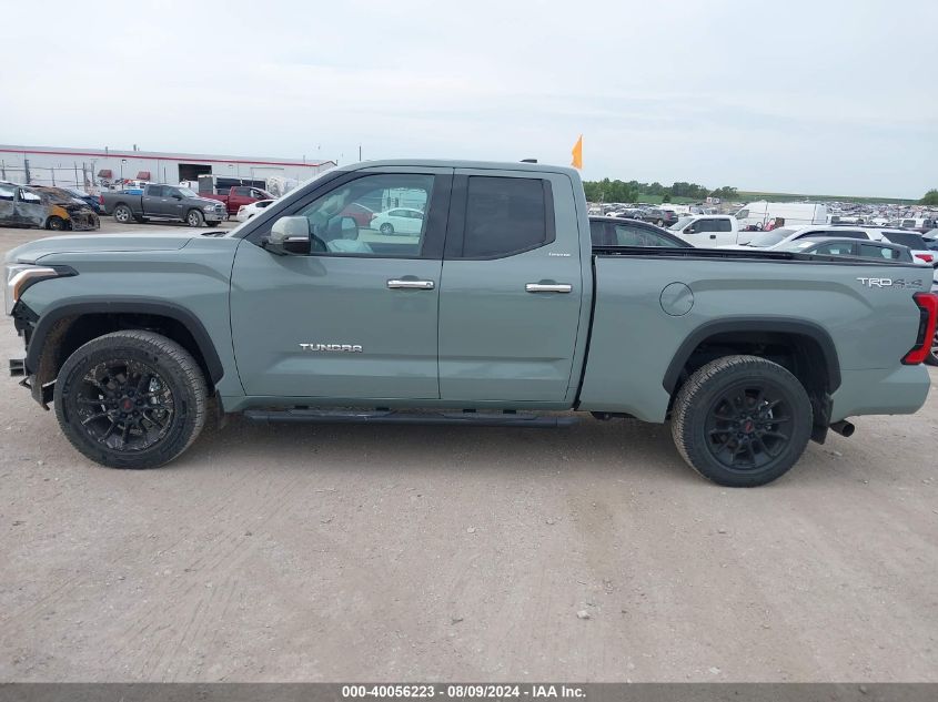 2022 Toyota Tundra Limited VIN: 5TFJA5DA3NX030268 Lot: 40056223