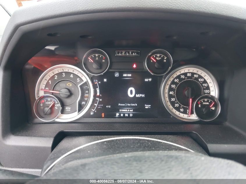 2014 Ram 1500 Big Horn VIN: 1C6RR7TM9ES403322 Lot: 40056225