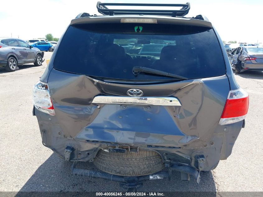 2013 Toyota Highlander Limited V6 VIN: 5TDYK3EH6DS090402 Lot: 40056245