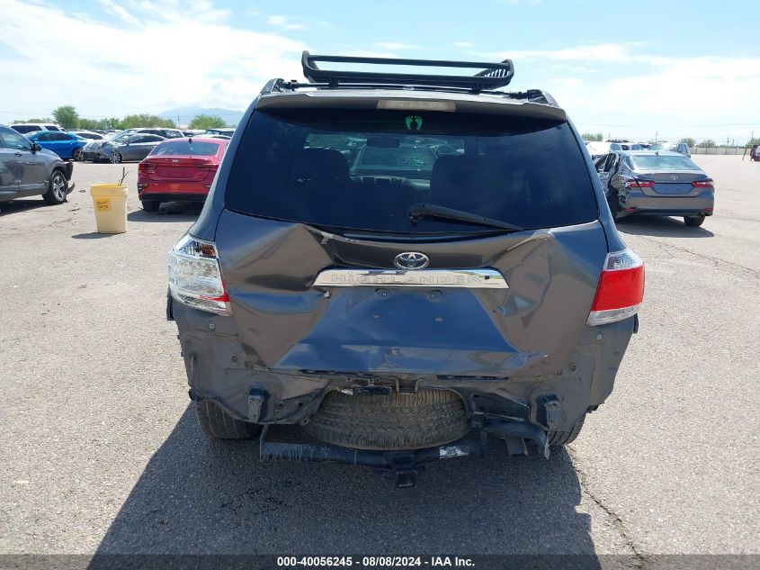 2013 Toyota Highlander Limited V6 VIN: 5TDYK3EH6DS090402 Lot: 40056245