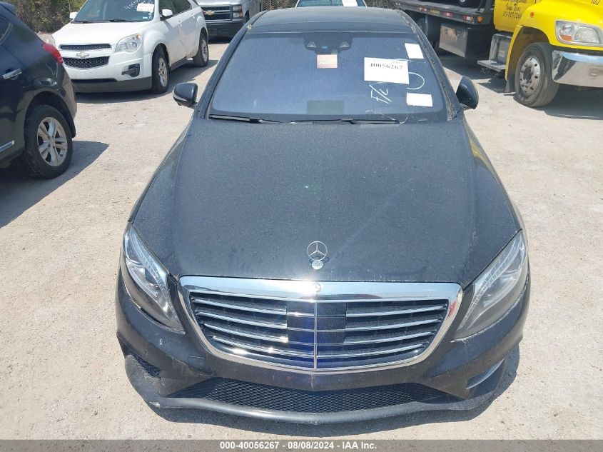 2015 Mercedes-Benz S 550 VIN: WDDUG8CB1FA165394 Lot: 40056267