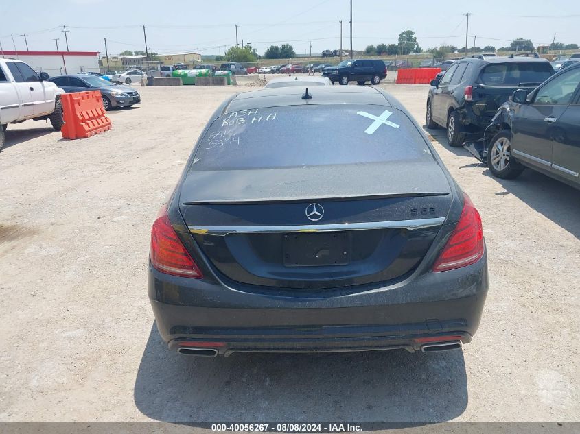 2015 Mercedes-Benz S 550 VIN: WDDUG8CB1FA165394 Lot: 40056267