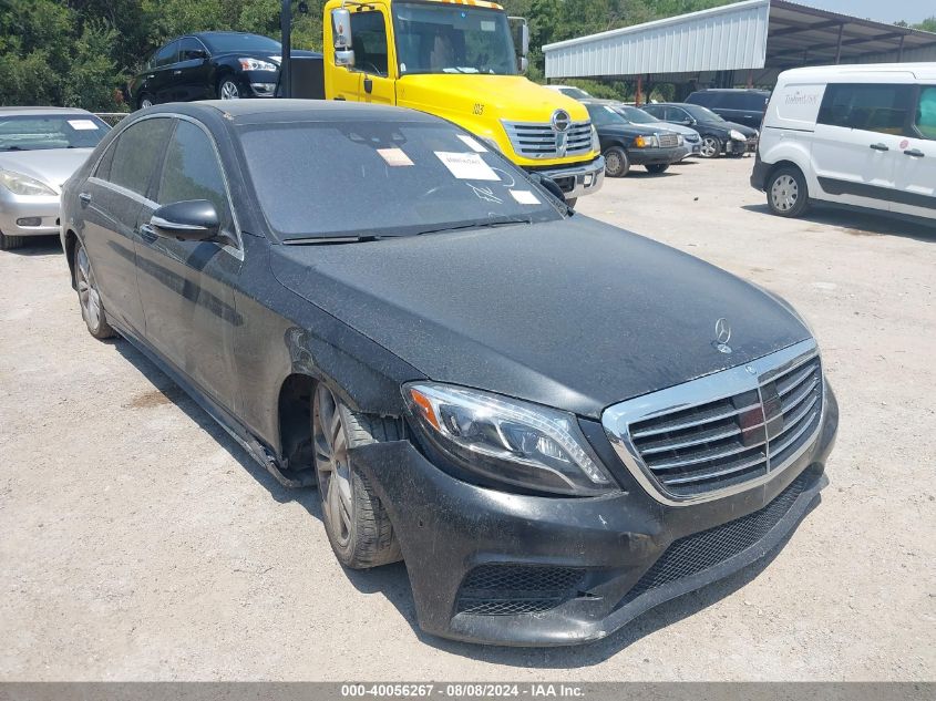 2015 Mercedes-Benz S 550 VIN: WDDUG8CB1FA165394 Lot: 40056267