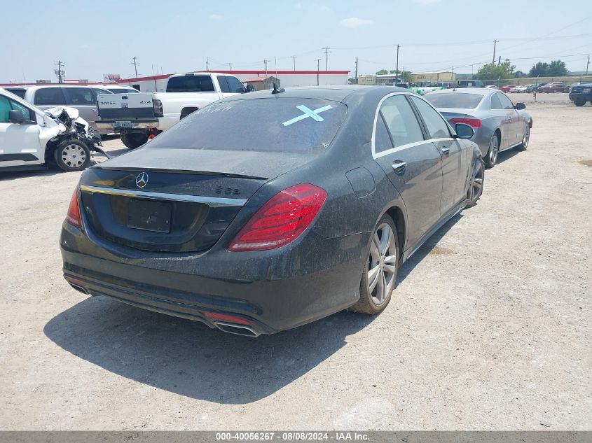 2015 Mercedes-Benz S 550 VIN: WDDUG8CB1FA165394 Lot: 40056267