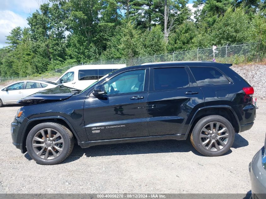 2017 Jeep Grand Cherokee Limited 75Th Anniversary Edition 4X4 VIN: 1C4RJFBG0HC663211 Lot: 40056270