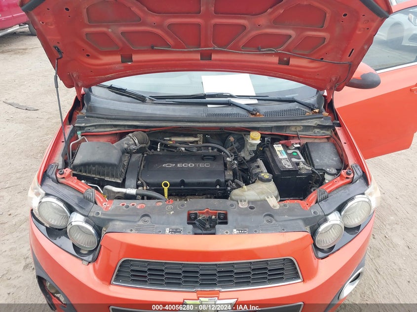 2012 Chevrolet Sonic 2Lt VIN: 1G1JC6SH9C4103912 Lot: 40056280