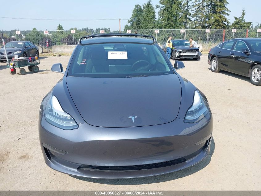 2019 Tesla Model 3 Long Range/Performance VIN: 5YJ3E1EB3KF477458 Lot: 40056327