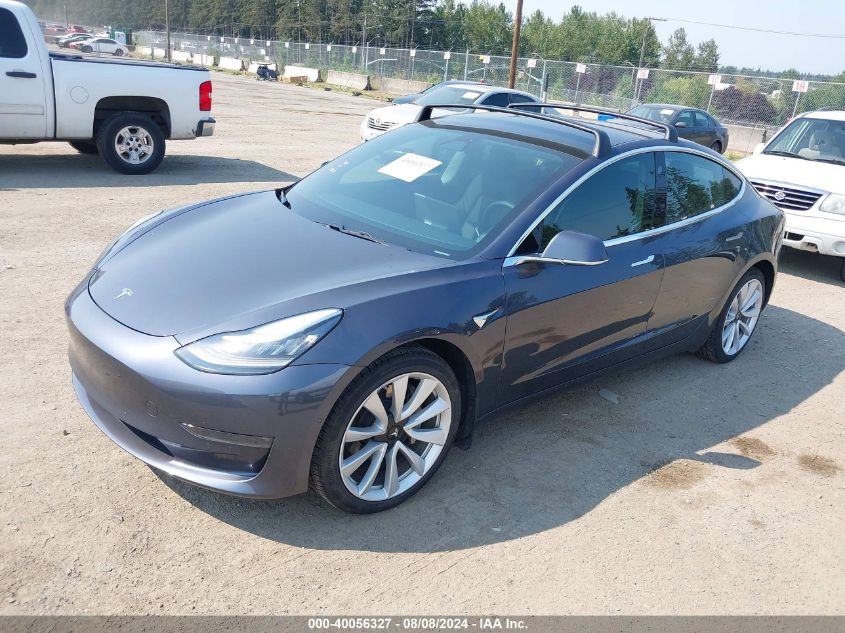 5YJ3E1EB3KF477458 2019 TESLA MODEL 3 - Image 2