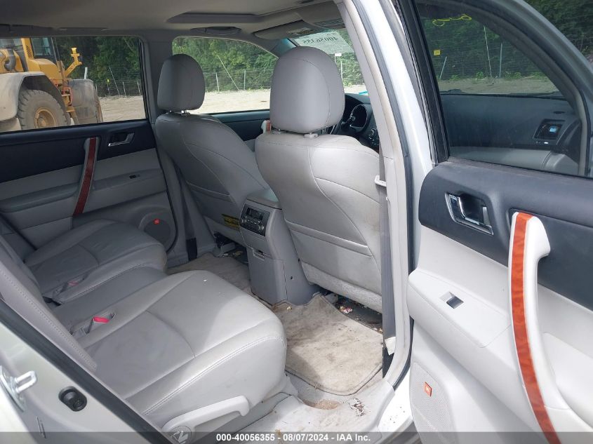 2008 Toyota Highlander Limited VIN: JTEDS42A582055564 Lot: 40056355