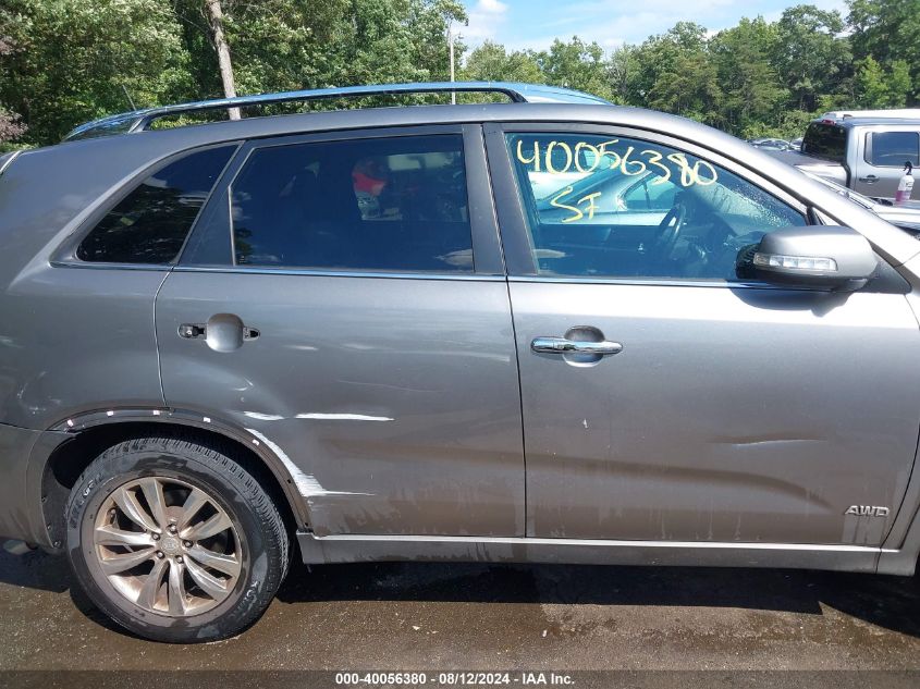 2012 Kia Sorento Sx V6 VIN: 5XYKWDA24CG192990 Lot: 40056380