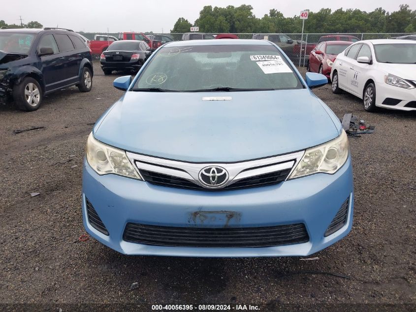 2012 Toyota Camry Le VIN: 4T1BF1FK7CU500932 Lot: 40056395