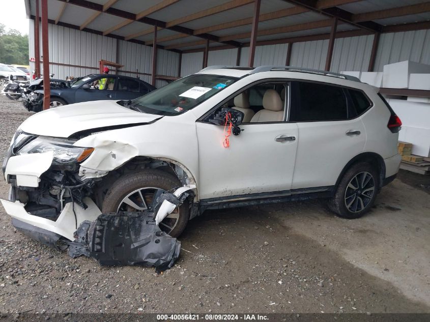 2019 Nissan Rogue Sl VIN: 5N1AT2MVXKC813503 Lot: 40056421