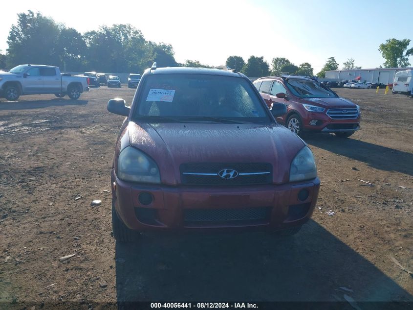 2005 Hyundai Tucson Gl VIN: KM8JM12B85U083105 Lot: 40056441