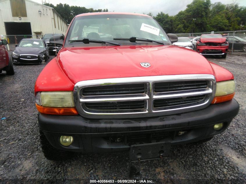 2004 Dodge Dakota Sport/Sxt VIN: 1D7HG38K64S715774 Lot: 40056453