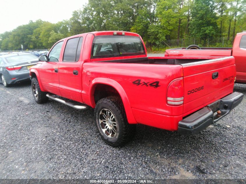 2004 Dodge Dakota Sport/Sxt VIN: 1D7HG38K64S715774 Lot: 40056453