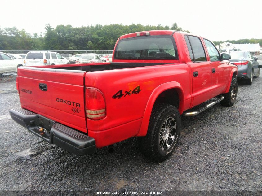 2004 Dodge Dakota Sport/Sxt VIN: 1D7HG38K64S715774 Lot: 40056453