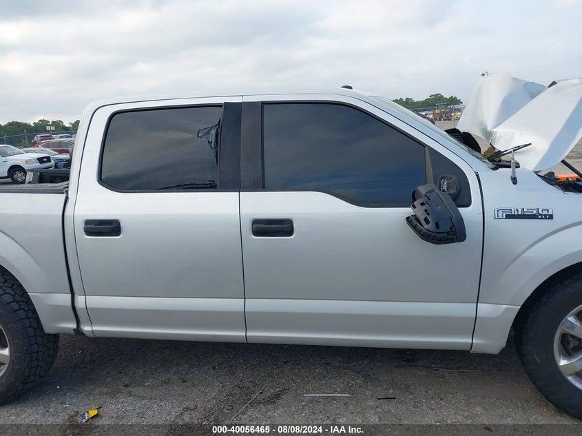 VIN 1FTEW1CP9JKC86083 2018 FORD F-150 XLT