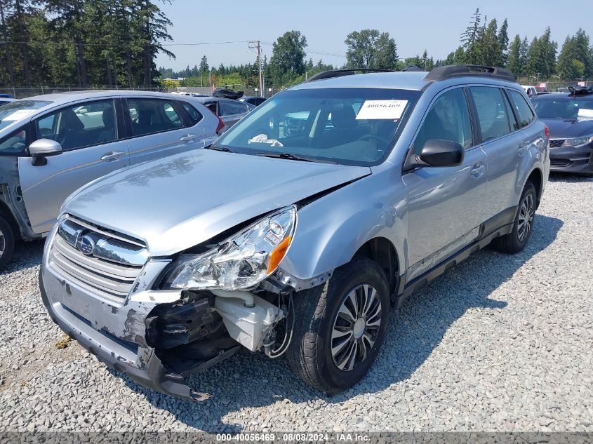 2013 Subaru Outback 2.5I VIN: 4S4BRBAC8D3245163 Lot: 40056469