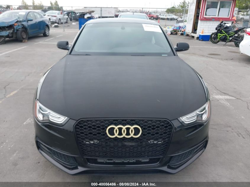 2016 Audi A5 2.0T Premium VIN: WAUM2AFR6GA048272 Lot: 40056486