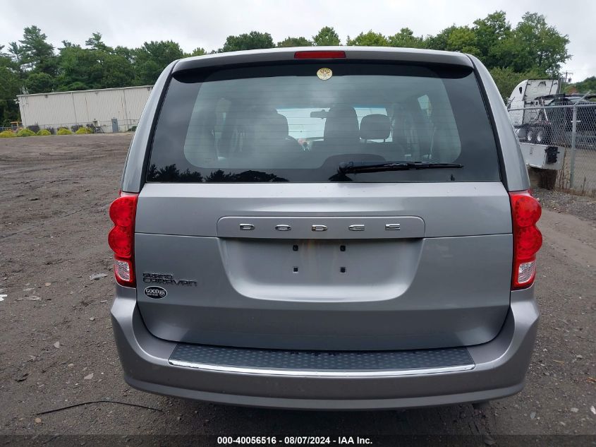 2014 Dodge Grand Caravan Avp/Se VIN: 2C4RDGBGXER327971 Lot: 40056516