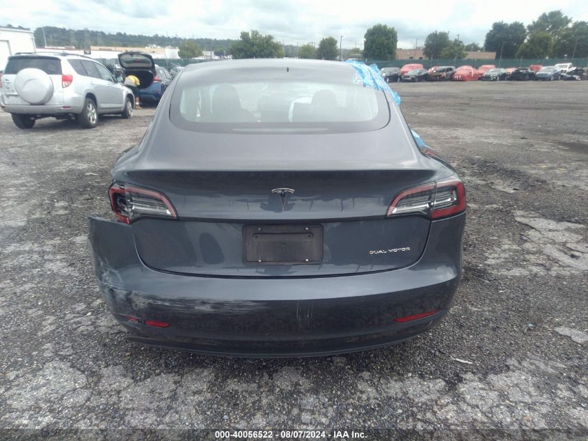 2020 Tesla Model 3 Long Range Dual Motor All-Wheel Drive VIN: 5YJ3E1EB6LF616306 Lot: 40056522