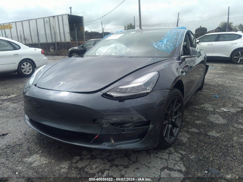 2020 Tesla Model 3 Long Range Dual Motor All-Wheel Drive VIN: 5YJ3E1EB6LF616306 Lot: 40056522