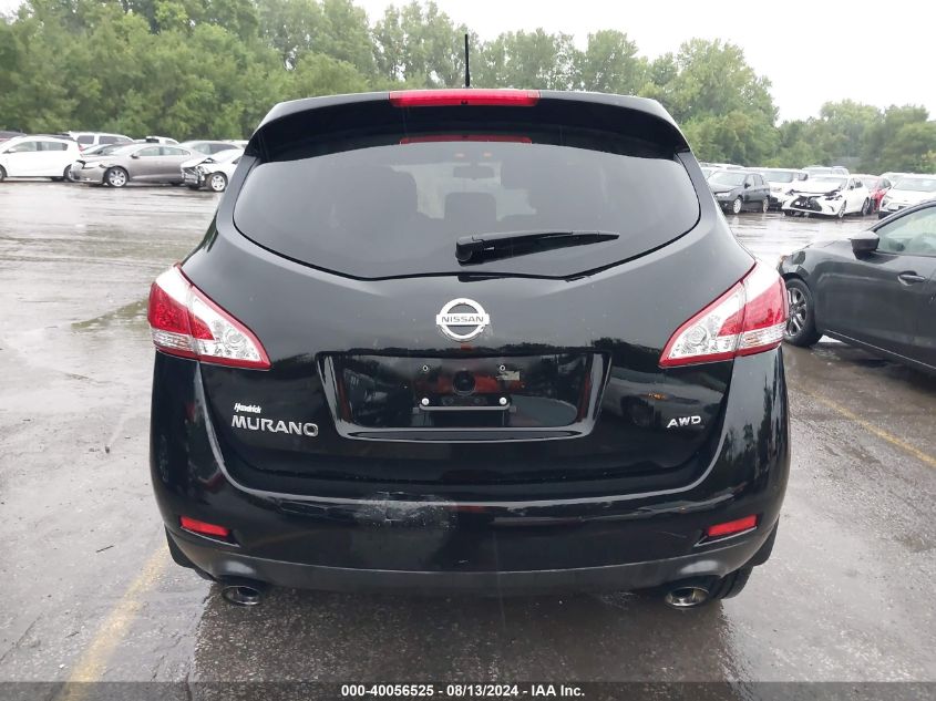 2014 Nissan Murano S VIN: JN8AZ1MW3EW513234 Lot: 40056525