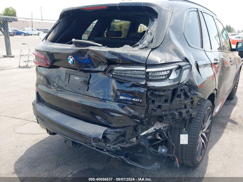 2021 BMW X5 Sdrive40I VIN: 5UXCR4C00M9G12384 Lot: 40056537