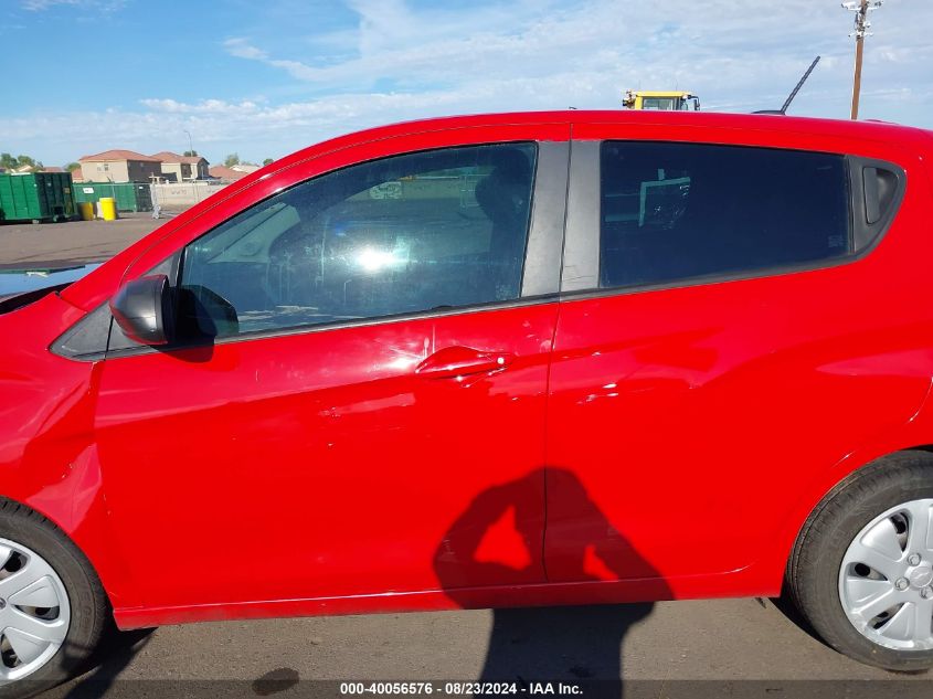 2017 Chevrolet Spark Ls Manual VIN: KL8CA6SA8HC700869 Lot: 40056576