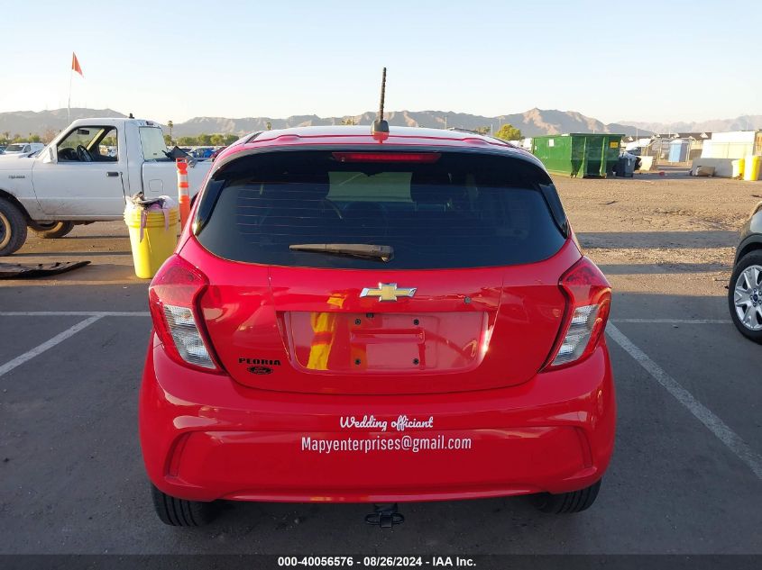 2017 Chevrolet Spark Ls Manual VIN: KL8CA6SA8HC700869 Lot: 40056576