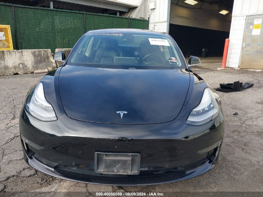 2018 Tesla Model 3 Long Range/Performance VIN: 5YJ3E1EB4JF118585 Lot: 40056589