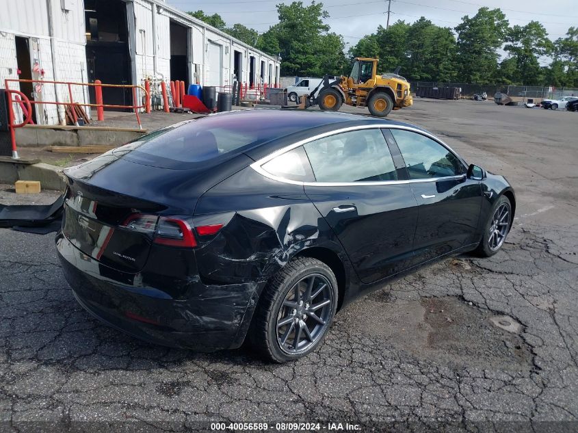 2018 Tesla Model 3 Long Range/Performance VIN: 5YJ3E1EB4JF118585 Lot: 40056589