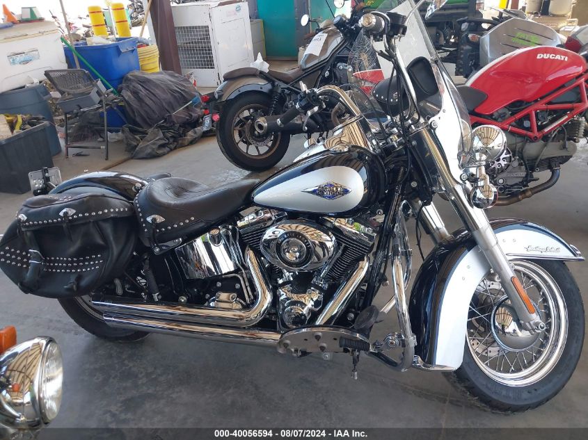 2013 Harley-Davidson Flstc Heritage Softail Classic VIN: 1HD1BWV17DB051491 Lot: 40056594