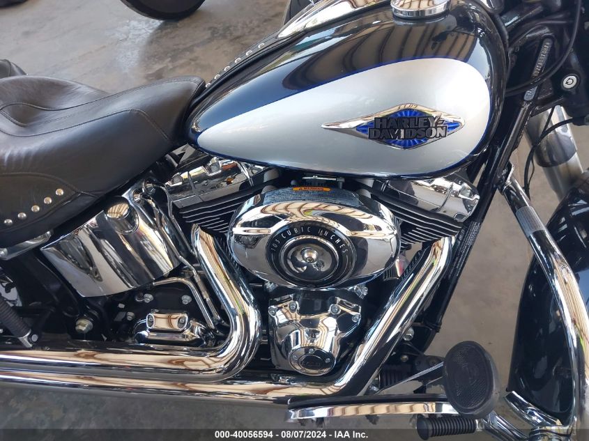 2013 Harley-Davidson Flstc Heritage Softail Classic VIN: 1HD1BWV17DB051491 Lot: 40056594