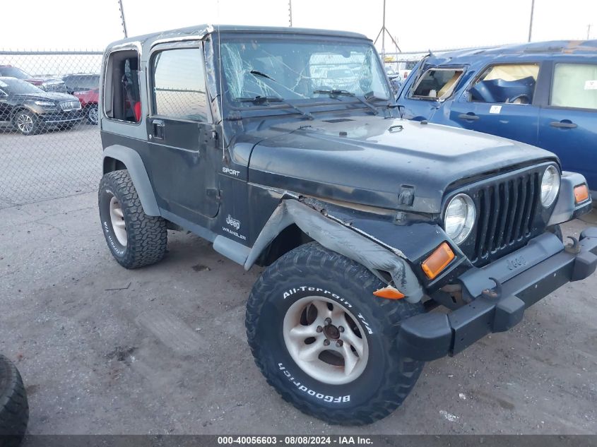 2003 Jeep Wrangler Sport VIN: 1J4FA49S53P349213 Lot: 40056603