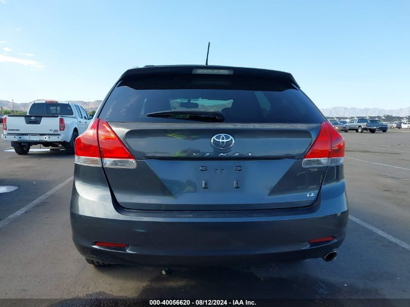 2012 Toyota Venza Le VIN: 4T3ZA3BB8CU062847 Lot: 40056620