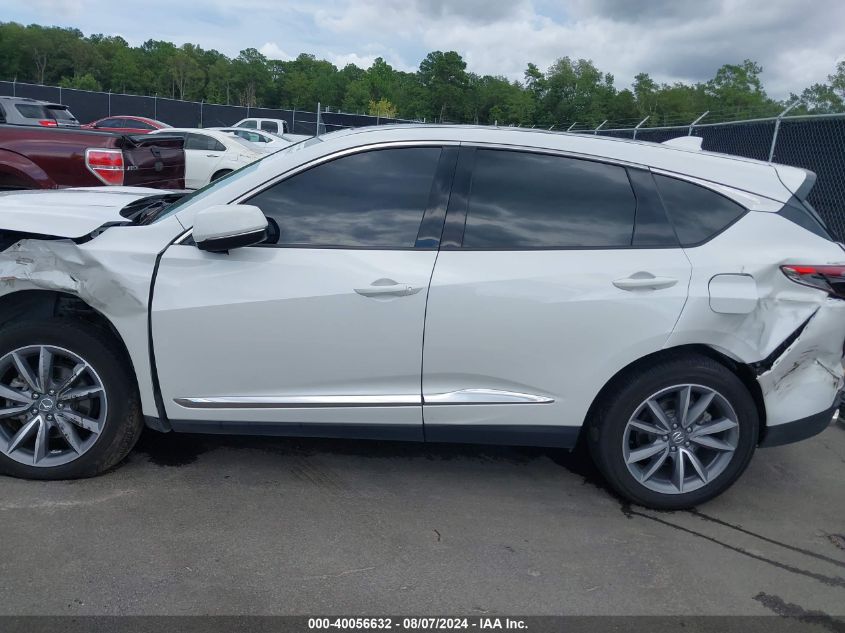 2021 Acura Rdx Technology Package VIN: 5J8TC1H59ML018965 Lot: 40056632