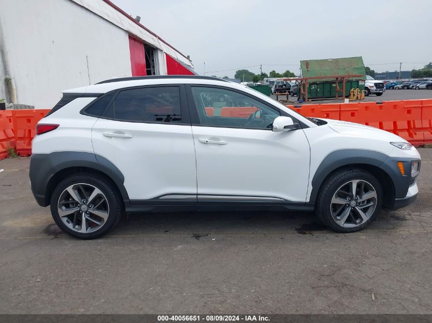 2021 Hyundai Kona Limited VIN: KM8K3CA55MU750158 Lot: 40056651