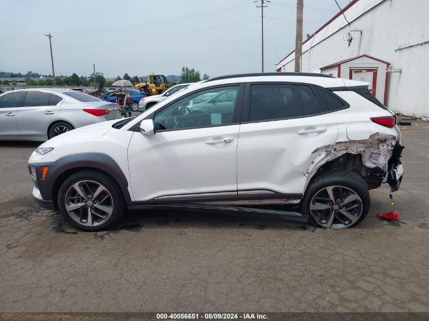 2021 Hyundai Kona Limited VIN: KM8K3CA55MU750158 Lot: 40056651