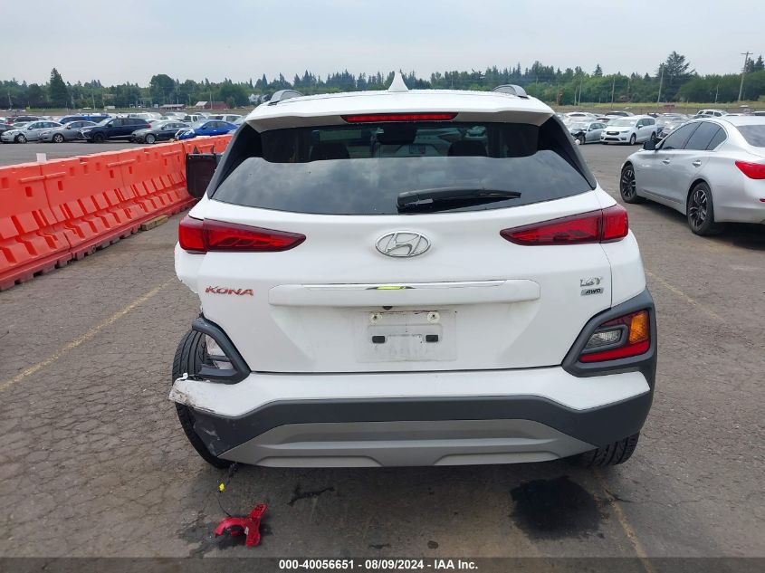 2021 Hyundai Kona Limited VIN: KM8K3CA55MU750158 Lot: 40056651