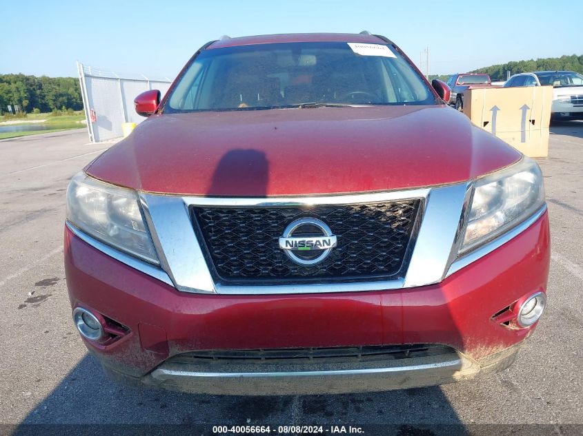 2013 Nissan Pathfinder Sl VIN: 5N1AR2MN5DC625814 Lot: 40056664