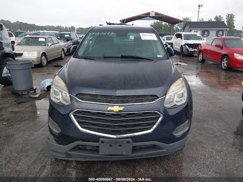 2017 Chevrolet Equinox Ls VIN: 2GNALBEK3H1517317 Lot: 40056667