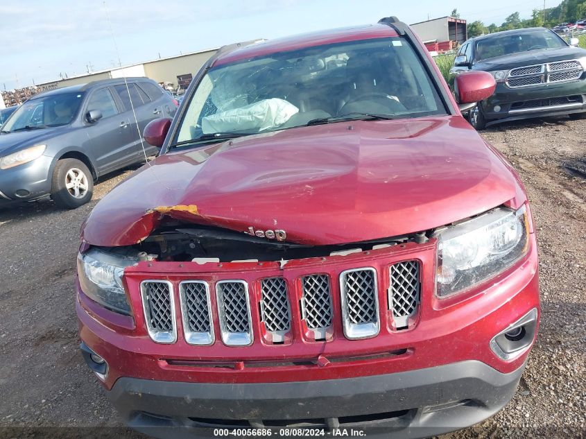 2017 Jeep Compass High Altitude Fwd VIN: 1C4NJCEB3HD186099 Lot: 40056686