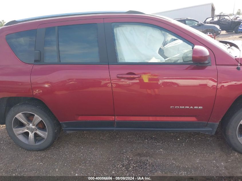 2017 Jeep Compass High Altitude Fwd VIN: 1C4NJCEB3HD186099 Lot: 40056686